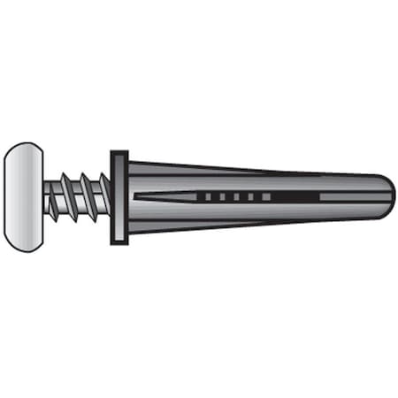 Aceds 14-16 Plastic Anchor with Screw Zinc, 20PK 5335088